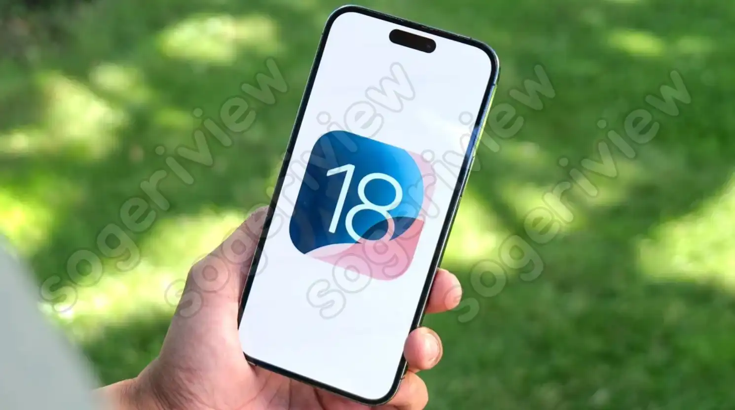 iOS 18 로고