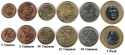 헤알의 동전 종류