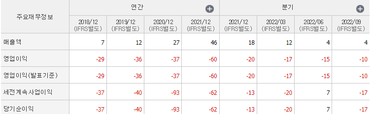 라이프시맨틱스-기업실적