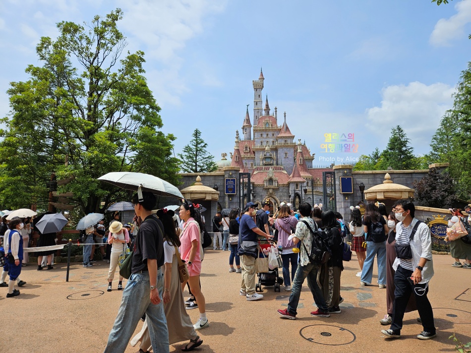 도쿄 디즈니랜드 티켓 가격 패스트트랙 어플 DPA 미녀와 야수 인기 어트랙션 후기