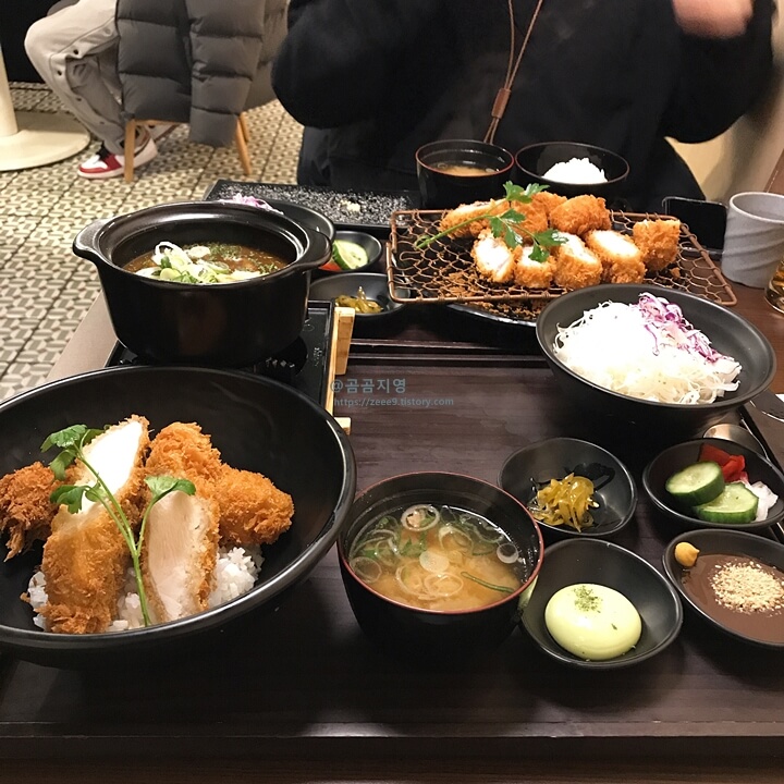 정돈 강남점 후기 (신논현, 강남역 돈가스 맛집)