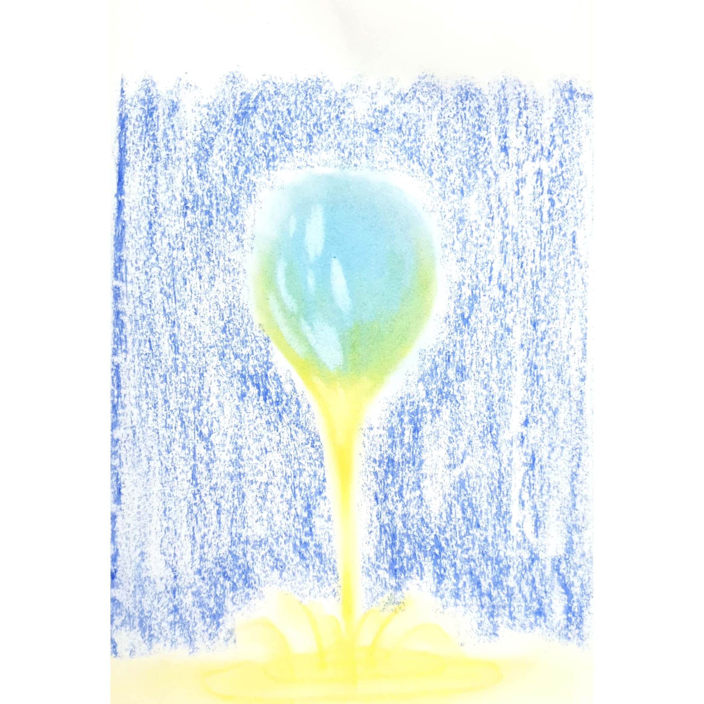  Rising Waterdrop 올라가는 물방울 / 일러스트 그림 드로잉 / 추상화 그리기