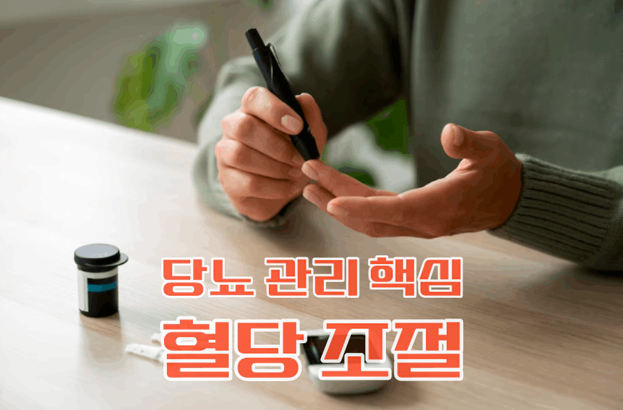 당뇨관리핵심! 혈당조절