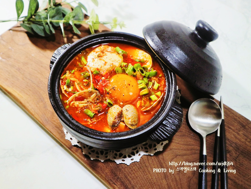 백종원 순두부찌개 레시피