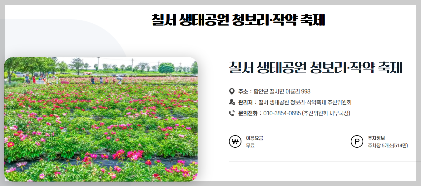 축제개요