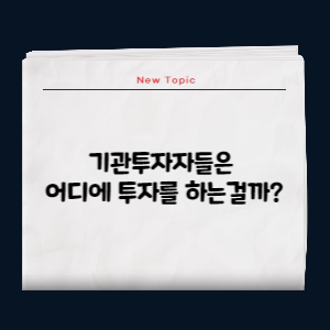 기관 투자자