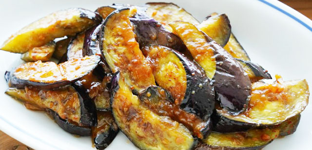 가지 효능 - 맛있는 가지 볶음