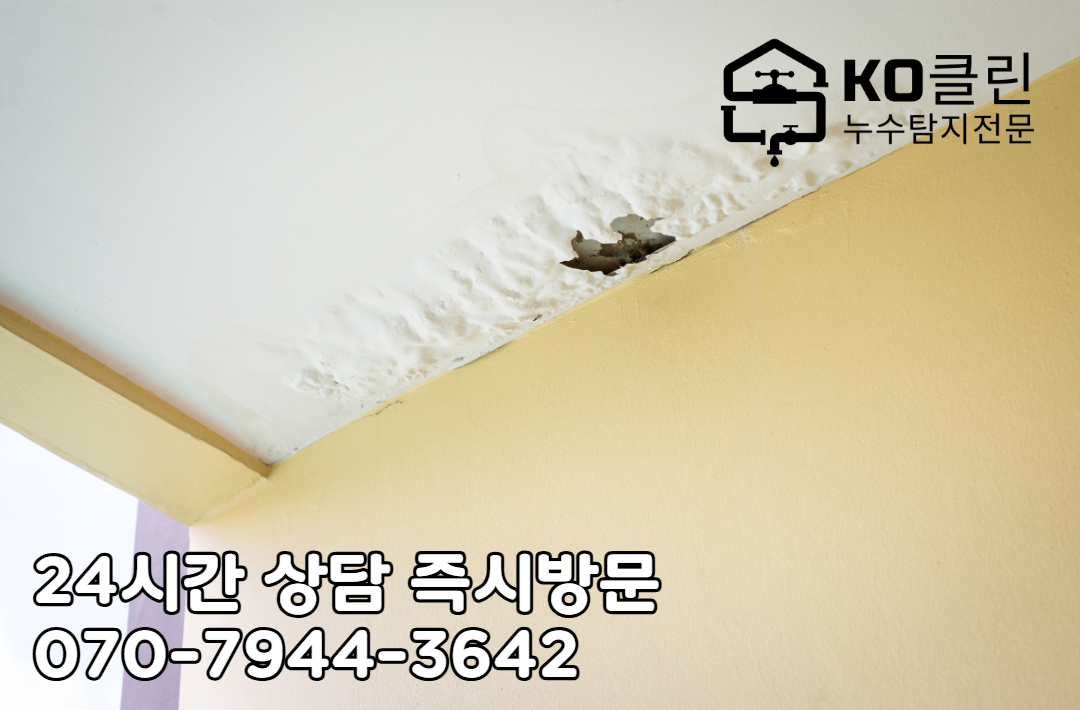겨울철 결로 누수 해결2