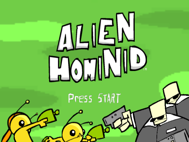  The Behemoth - 에이리언 호미니드 북미판 Alien Hominid USA (게임큐브 - GC - iso 다운로드)