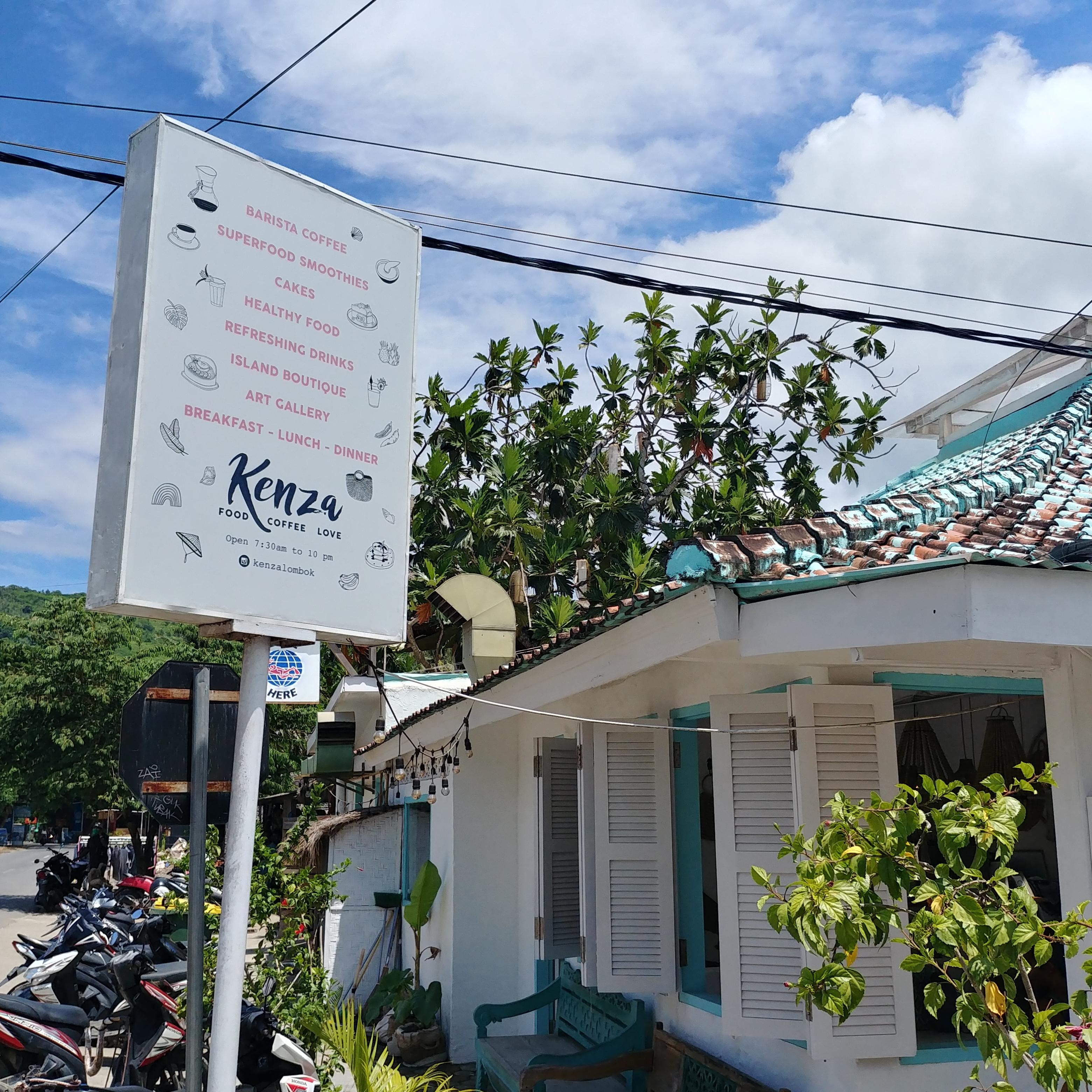 Kenza Cafe & Restaurant Kuta Lombok