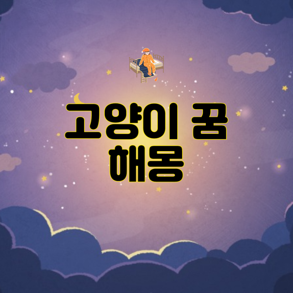 고양이 꿈 해몽