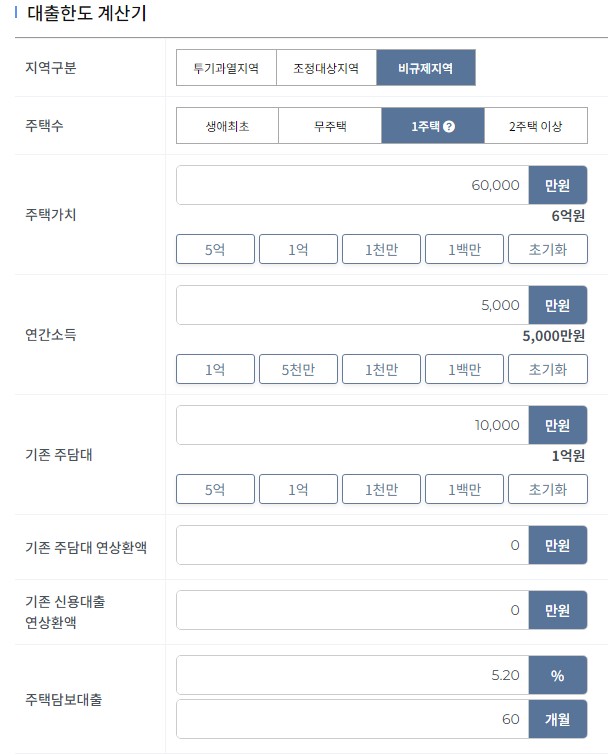 담보대출계산기