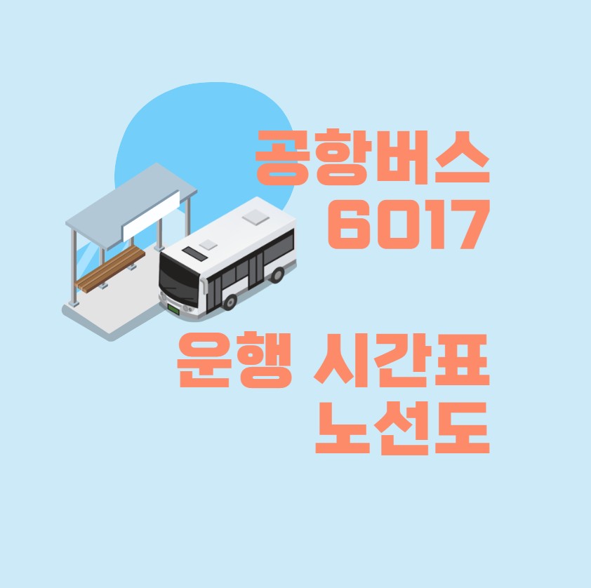 공항버스 6017번