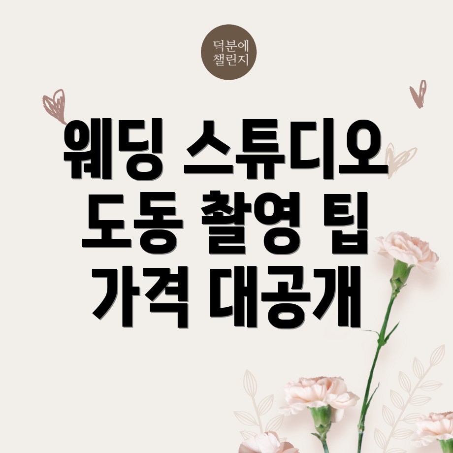 대구 웨딩 스튜디오 가격