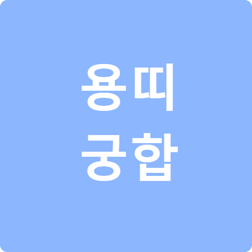 용띠 궁합