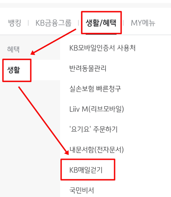 KB매일걷기