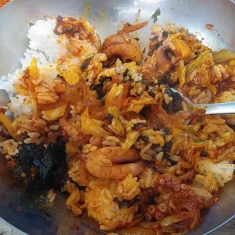 산낙불곱새 전골