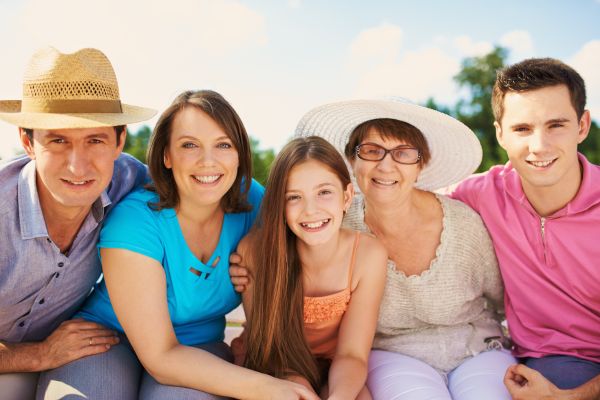 a happy family