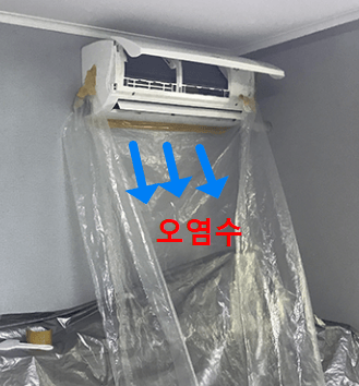 LG 벽걸이 에어컨 청소방법 커버링사용법