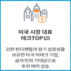 미국 시장 대표 테크TOP10