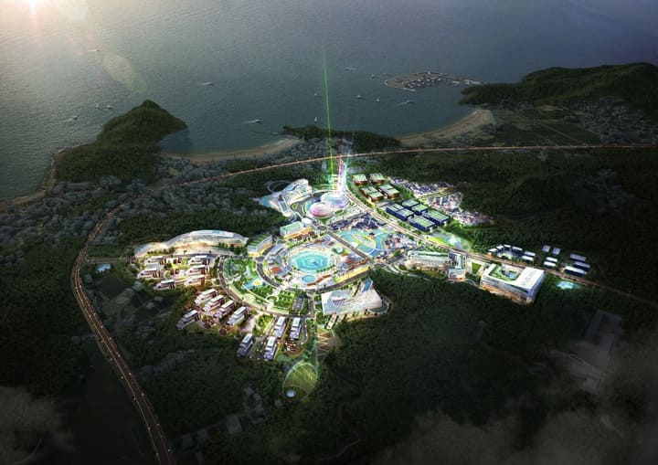  "국내 최대 복합영상산업단지 '을왕산 IFUS HILL', 인천공항공사 공동사업자 편입 사업 촉진" [인천경제자유구역청]