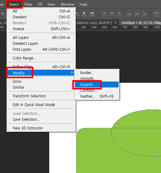 select - modify - expand