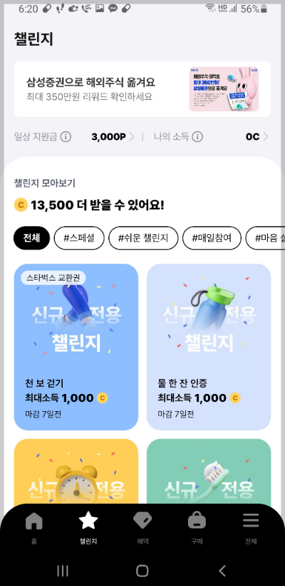 발로소득 일상지원금