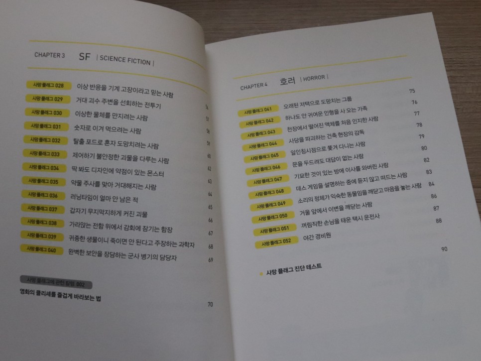 시나리오 작성을 위한 사망 플랙 신간 베스트셀러 추천, 웹소설, 6