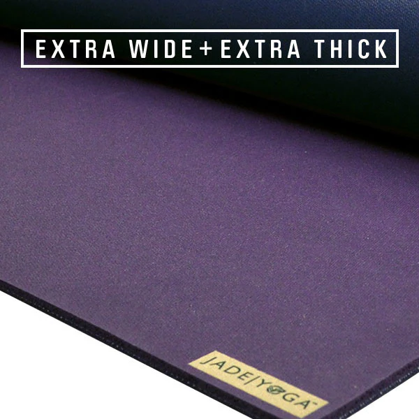 Jade Yoga Fusion Yoga Mat / Purple