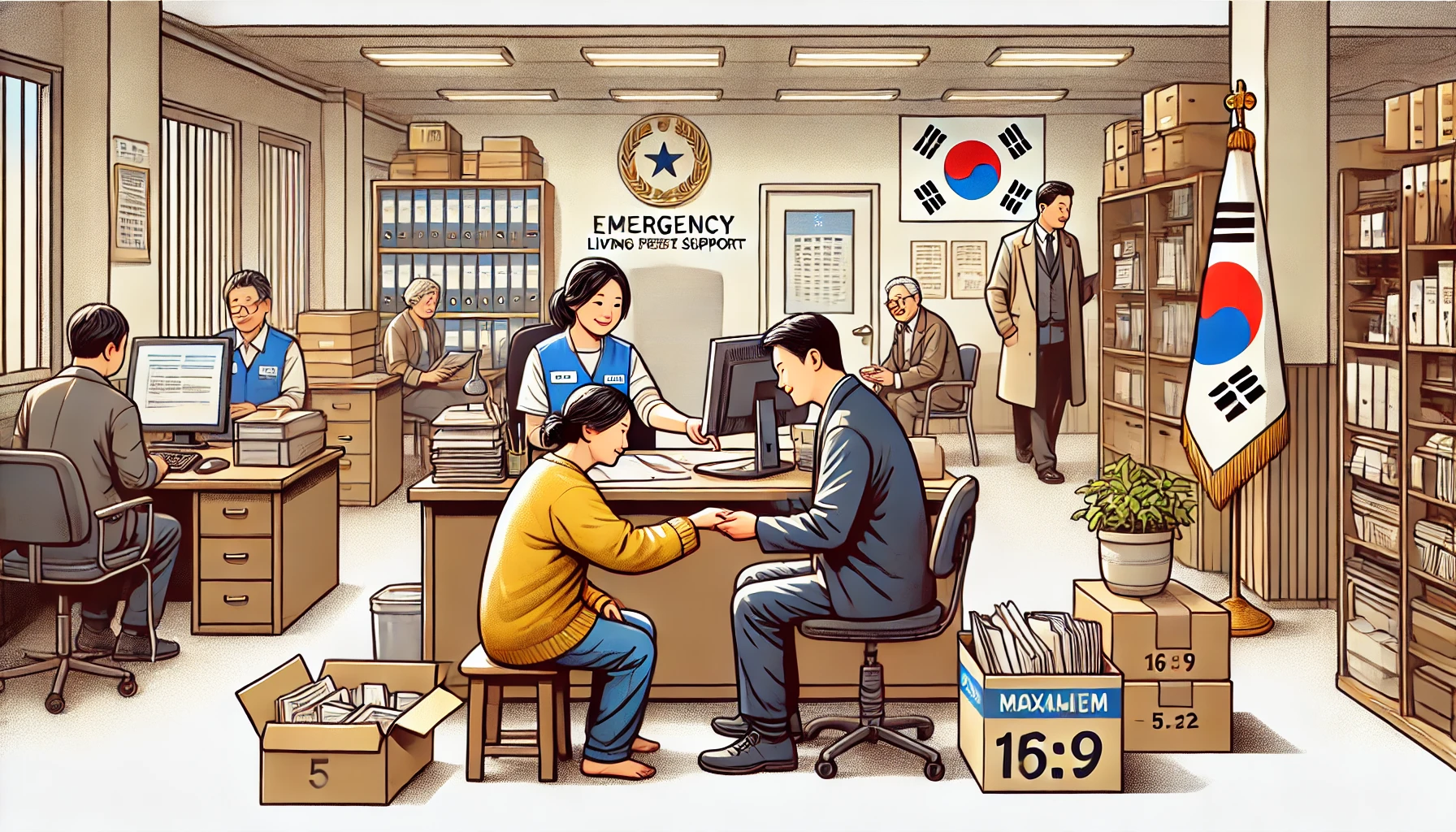 신청에 필요한 서류