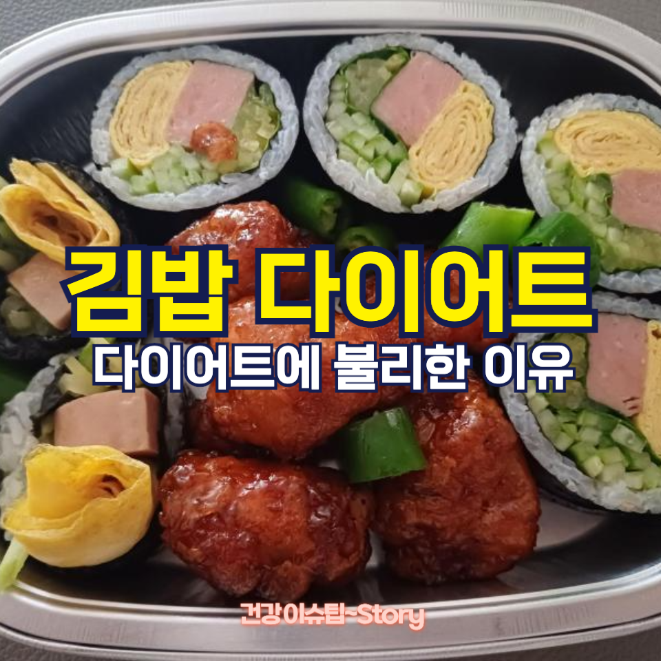 김밥 다이어트