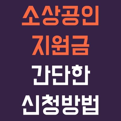 서울시 소상공인 지원금