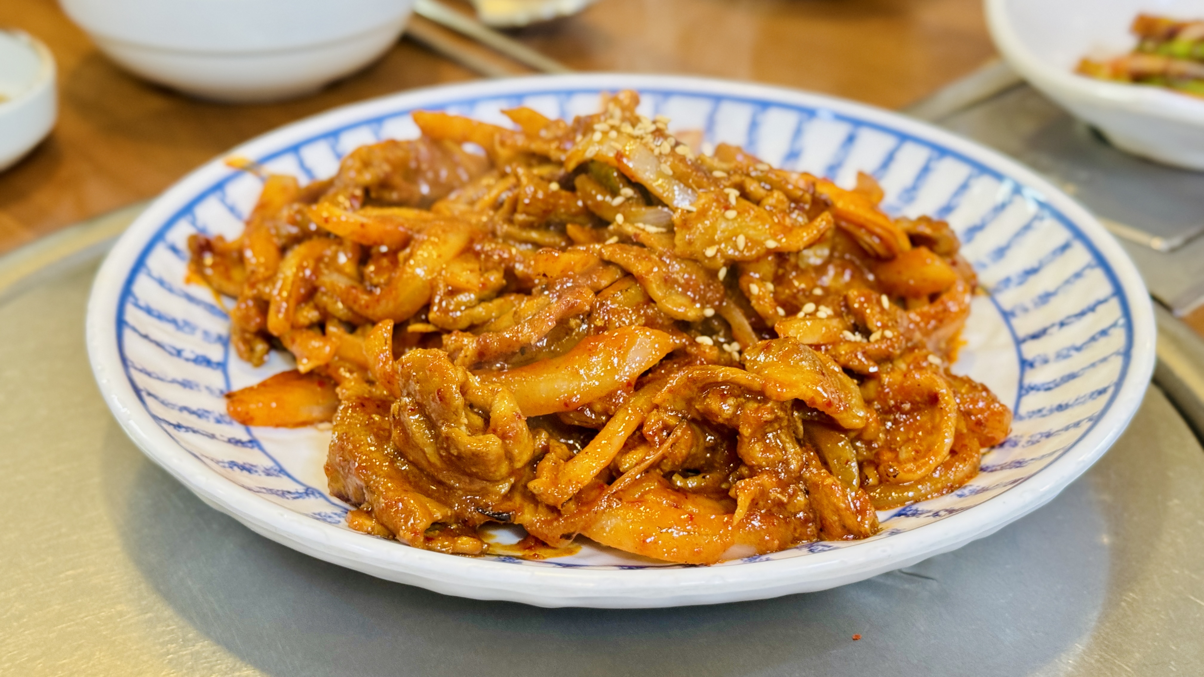 제육 한접시