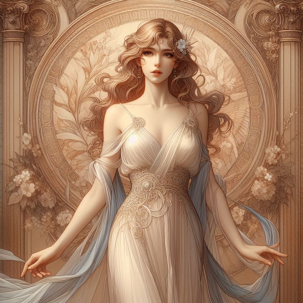 Enchanting of Greek goddess 07