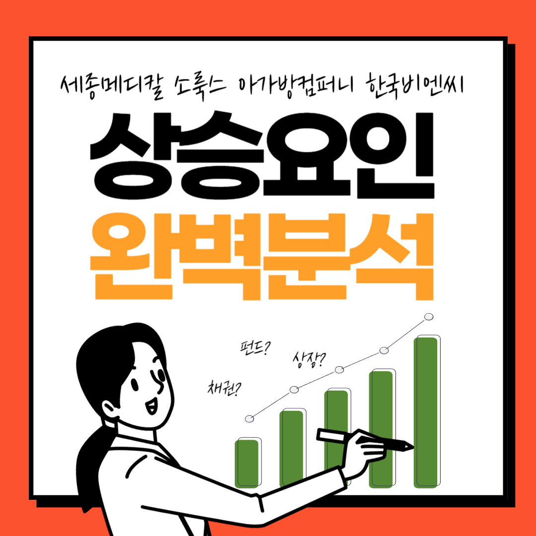  세종메디칼, 소룩스, 아가방컴퍼니, 한국비엔씨 완벽분석