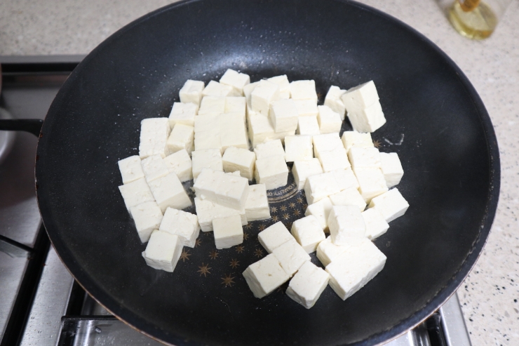 오리엔탈 드레싱 만들기 간단한 두부요리 두부샐러드 만드는 법 10