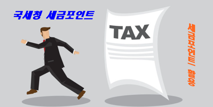  나만 몰랐던 국세청 세금 포인트 소소한 활용