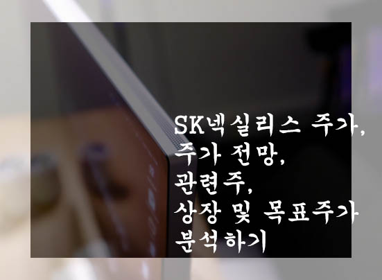  SK넥실리스 주가, 주가 전망, 관련주, 상장 및 목표주가 분석하기