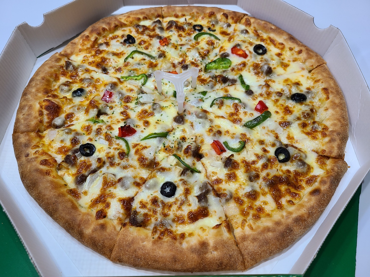  김천 맛집 "유민상 수타 임실치즈 피자"배달 후기!!