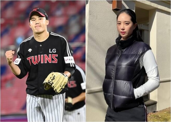  손새은 열애, LG트윈스 투수 임찬규와 열애 인정...'노는브로2' 첫 만남 비하인드 공개