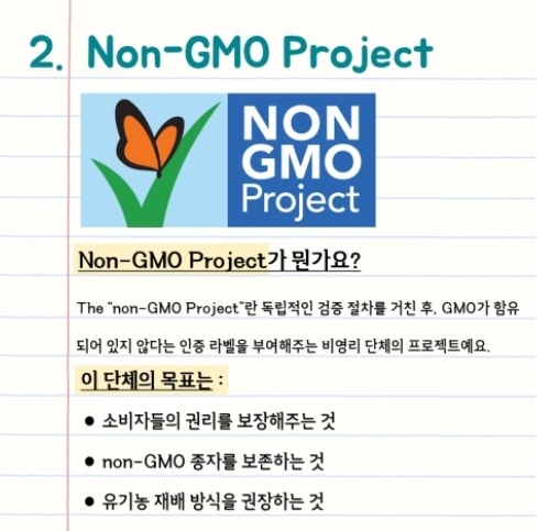 Non-GMO 대두