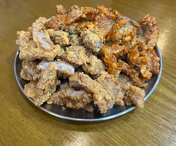 부산 중구 부평깡통시장 깡돼후 돼지갈비튀김