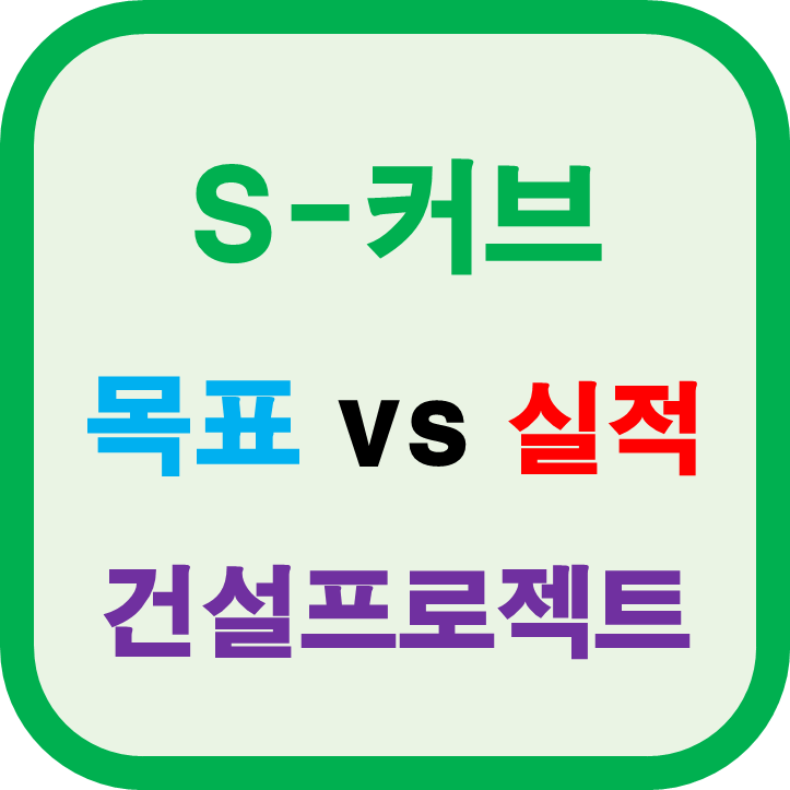 건설프로젝트 S커브 그래프