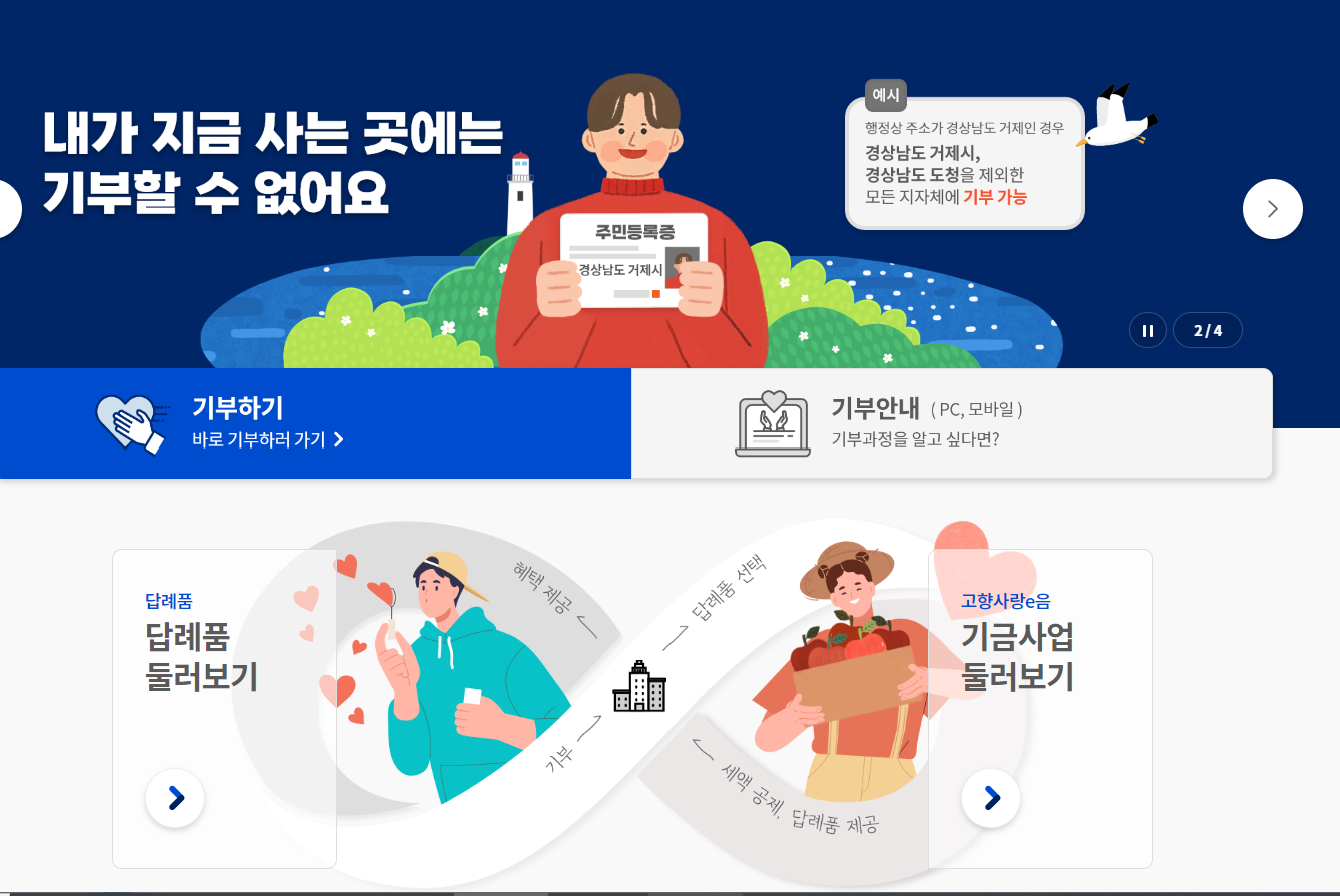 고향사랑기부제 설명서