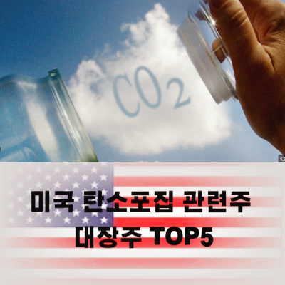 미국 CCUS 관련주 대장주 테마주 TOP5