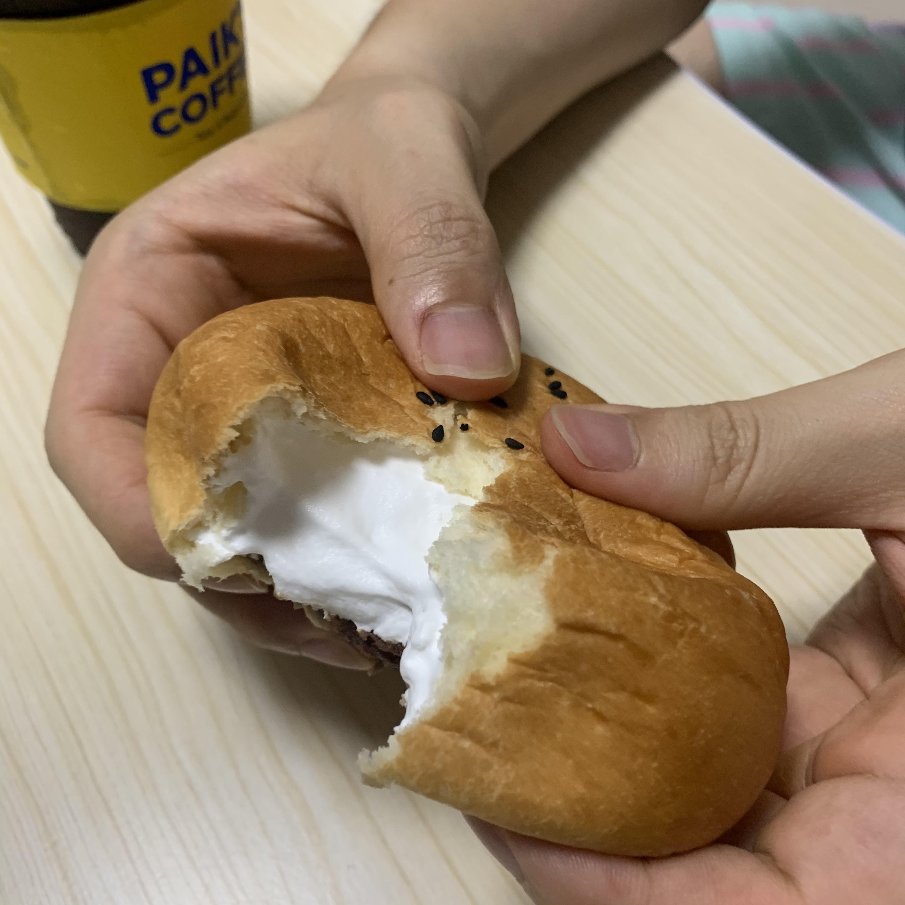  빽다방 크리미단팥빵 칼로리 맛 솔직후기