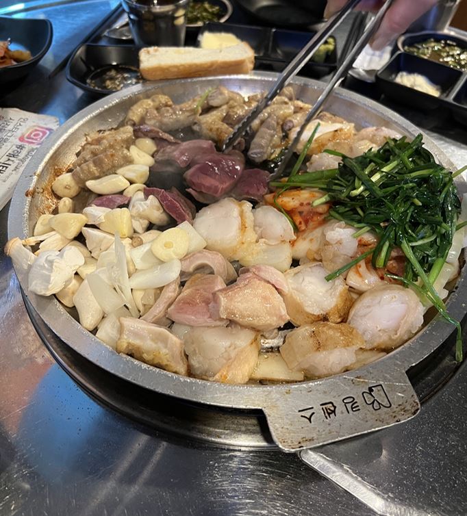 합정역 형제한우곱창 모듬한판3