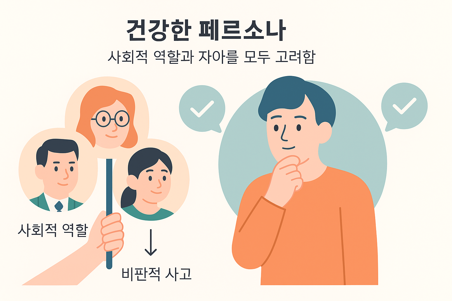 건강한 페르소나 이미지