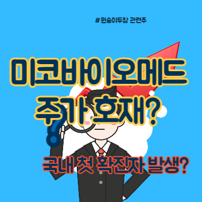  미코바이오메드 원숭이두창 국내 첫 확진자 호재?