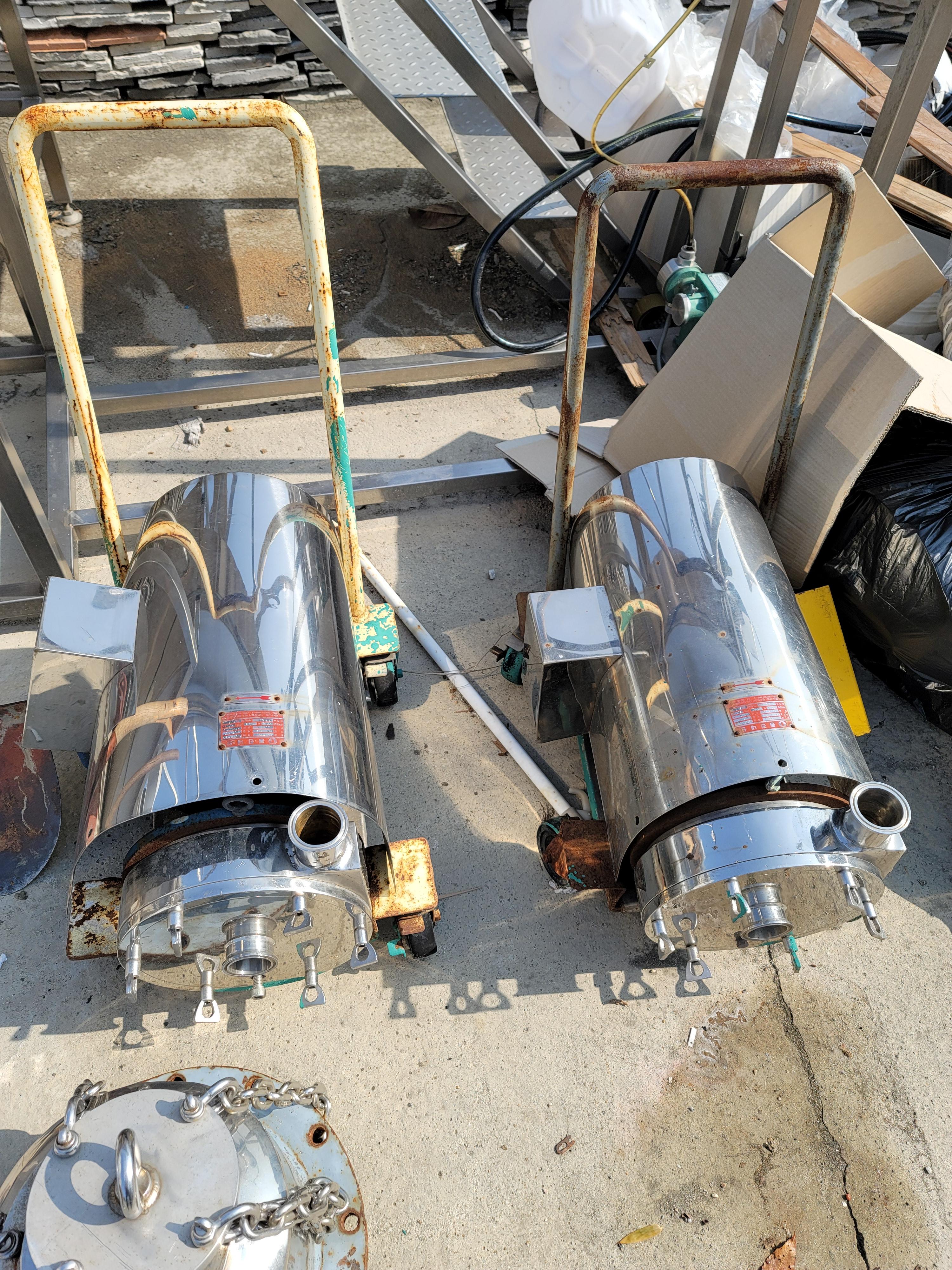  위생펌프/원심펌프/써니타리펌프/sanitary centrifugal pump